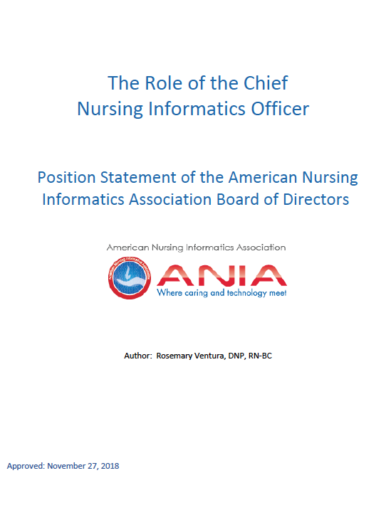 ANIA Role of the CNIO Cover